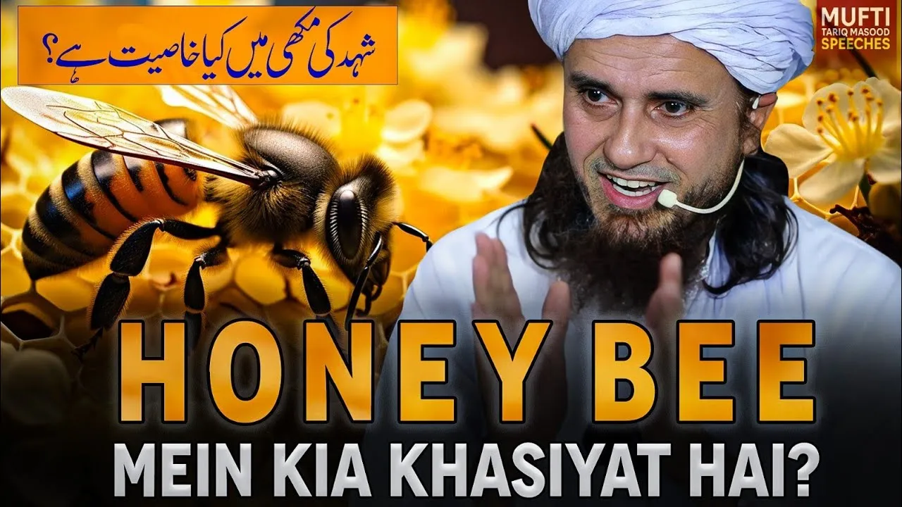 Honey Bee Mein Kya Khasiyat Hai  | Mufti Tariq Masood Speeches